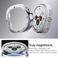 ACS08828 - Watch Ultra (47mm) Case Bezel Tune Pro in Silver truly magnificent. Seamlessly integrates with  galaxy watch7 bezel tune and case to create a unified design.