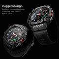 ACS08427 - Galaxy Watch Ultra (47mm) Rugged Armor Pro in Matte Black rugged design. bold and timeless aesthetic to elevate your galaxy watch ultra