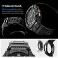 ACS08427 - Galaxy Watch Ultra (47mm) Rugged Armor Pro in Matte Black premium build. all in one solution with a built in watch band, bezel protection, and sleek style.