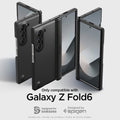 ACS07820 - Galaxy Z Fold 6 Case Slim Armor Pro in Black showing the compatibility only with Galaxy Z Fold 6
