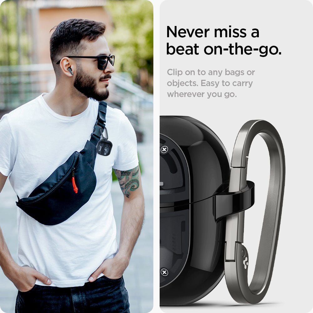 ACS08331 - Galaxy Buds 3 Pro Ultra Hybrid Zero One never miss a beat on the go. Clip on to any bags or objects. Easy to carry wherever you go.