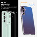 ACS06371 - Galaxy S23 FE Case Ultra Hybrid in crystal clear dual material the perfect combination of materials. flexible tpu, sturdy pc.