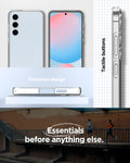 ACS08616 - Galaxy S24 FE Case Liquid Crystal in Crystal Clear precision design. tactile buttons. essentials before anything else.