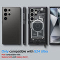 ACS07298 - Galaxy S24 Ultra Case Ultra Hybrid Metal Ring Zero One (MagFit) in Zero One only compatible with s24 ultra. not compatible with galaxy s24 and galaxy s24+