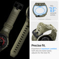 ACS05913 - Galaxy Watch 5 Pro (45mm) Case Rugged Armor Pro in vintage khaki precise fit. Experience maximum comfort. soft silicone band easily adjusts for the best fit.