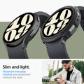 ACS06392 - Galaxy Watch 6 (44mm) Case Liquid Air in matte black slim and light. maximum everyday comfort and protection without the bulk.