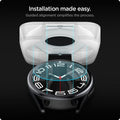 AGL07067 - Galaxy Watch 6 Classic (43mm) Screen Protector EZ FIT GLAS.tR Installation made easy. guided alignment simplifies the process.