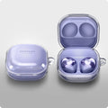 ASD02097 - Galaxy Buds 2 Pro / 2 / Pro / Live Case Ultra Hybrid in crystal clear showing top open.