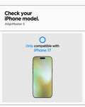 AGL11324 - iPhone 17 - Glas.tR AlignMaster S showing check your iPhone model. Alignmaster S