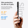ACS03519 - iPhone 13 Case Liquid Air in black showing the slim protection. Stay slim without having to jeopardize functionality and drop protection 0.3