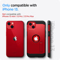 ACS03540 - iPhone 13 Case Tough Armor in red showing the compatibility only with iPhone 13. Not compatible with iPhone 13 mini | 13 Pro | 13 Pro Max