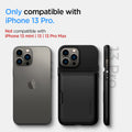 ACS03536 - iPhone 13 Case Slim Armor CS in black showing only compatible with iPhone 13. not compatible with iPhone 13 mini, 13 pro, 13 pro max