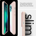 ACS03676 - iPhone 13 Pro Case Thin Fit in pink sand showing the perfect protection for those who want to keep it thin and minimal