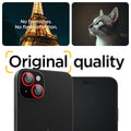 AGL05605 - iPhone 15 / 15 Plus Optik Pro Lens Protector in red no blemishes. no flash reflection. original quality.
