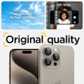 AGL07163 - iPhone 16 Pro / 16 Pro  Max Optik Pro Lens Protector in natural titanium no blemishes. no flash reflection. original quality.