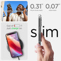 ACS08075 - iPhone 16 Plus Case Ultra Hybrid (MagFit) in White optimal slimness. Out of battery? Just charge on. 0.31