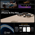 ACS08000 - iPhone 16 Pro Max Case Ultra Hybrid (MagFit) in Carbon Fiber do you. we got you. easy approach. all new designed for iPhone 16 pro max. Magfit for magsafe. Magfit compatible. perfect attraction.