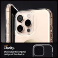 ACS08001 - iPhone 16 Pro Max Case Ultra Hybrid (MagFit) in Gold crystal clarity. Showcase the original design of the device.