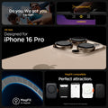 ACS08130 - iPhone 16 Pro Case Ultra Hybrid (MagFit) in Graphite do you. we got you. easy approach. all new designed for iPhone 16 pro. Magfit for magsafe. Magfit compatible. perfect attraction.