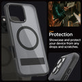 ACS08377 - iPhone 16 Pro Max Case Ultra Hybrid S (MagFit) in Frost Black clear protection. Showcase and protect your device from any drops and scratches.