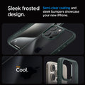 ACS06710 - iPhone 15 Pro Case Ultra Hybrid in frost green showing the sleek and frosted design. Semi-clear coating and sleek bumpers showcase your new iPhone