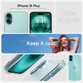 ACS08070 - iPhone 16 Plus Case Ultra Hybrid in Frost Clear iPhone 16 plus. not compatible with iPhone 16 pro, 16 pro max. ultra hybrid. the clear choice.