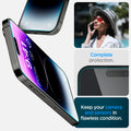 AGL05202 - iPhone 14 Pro Max Screen Protector EZ FIT GLAS.tR (Sensor Protection) complete protection. Keep your camera and sensors in flawless condition.