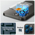 AGL05205 - iPhone 16 Pro / 16 Pro Max Optik Pro Lens Protector in black precisely designed for a flush look. perfect fit.