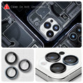 AGL06159 -  iPhone 16 Pro / 16 Pro Max Optik Pro Lens Protector in zero one show detail. case is not included