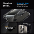 ACS06575 - iPhone 15 Pro Max Case Ultra Hybrid in space crystal showing the clear choice. Crystal clear design showcases your iPhone 15 Pro Max