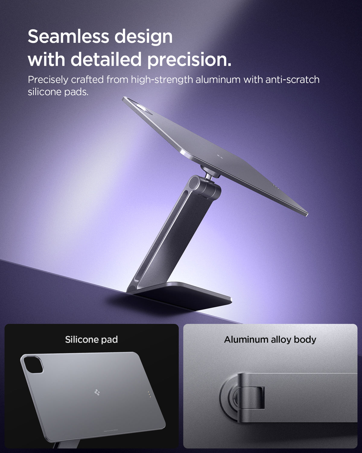 AMP09837 - iPad Air 11" (2025) Magnetic Wireless Charging Stand (MagFit)