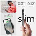ACS04914 - iPhone 14 Plus Case Tough Armor (MagFit) in gunmetal optimal slimness. Out of battery? Just charge on. 0.31