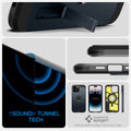 ACS04841 - iPhone 14 Pro Max Case Tough Armor (MagFit) in metal slate  sound tunnel tech. Designed by spigen.