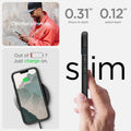 ACS05062 - iPhone 14 Case Tough Armor (MagFit) in black optimal slimness. Out of battery? Just charge on. 0.31