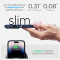 ACS04845 - iPhone 14 Pro Max Case Mag Armor (MagFit)  just the right amount of added depth for optimal slimness. Charge on without losing the protection.