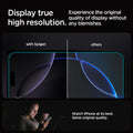 AGL07928 - iPhone 16 Pro GLAS.tR EZ Fit Sensor Protected showing the original quality of display without any blemishes. Display true high resolution