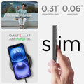 ACS08065 - iPhone 16 Plus Case Liquid Crystal Glitter in Crystal Quartz  optimal slimess. out of battery? just charge on. 0.31
