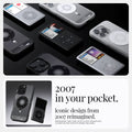 ACS08384 - iPhone 16 Pro Case Ultra Hybrid Classic (MagFit) in Classic Black 2007 in your pocket. Iconic design from 2007 reimagined.
