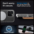 ACS08143 - iPhone 16 Pro Case Ultra Hybrid S (MagFit) in Graphite don't worry. It's secure. Stronger magnet, so you can do more with magfit without worries. up to 1,120gf. Magnet strength.