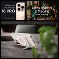 ACS08142 - iPhone 16 Pro Case Ultra Hybrid S (MagFit) in Crystal Clear 
