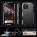 ACS07984 - iPhone 16 Pro Max Case Liquid Crystal in Crystal Clear liquid crystal. do you. we got you.