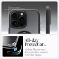 ACS08383 - iPhone 16 Pro Max Case Ultra Hybrid Classic (MagFit) in Classic Black all day protection. Airbag like corners for protection against everyday drops.