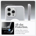 ACS08006 - iPhone 16 Pro Max Case Ultra Hybrid Classic (MagFit) in Classic Silver all day protection. Airbag like corners for protection against everyday drops.