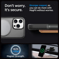 ACS08379 - iPhone 16 Pro Case Ultra Hybrid S (MagFit) in Frost Black don't worry. It's secure. Stronger magnet, so you can do more with magfit without worries. up to 1,120gf. Magnet strength.