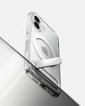 ACS09981 - iPhone 17 Case Ultra Hybrid S (MagFit) showing the device with kickstand extending out