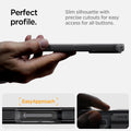 ACS08135 - iPhone 16 Pro Case Ultra Hybrid Zero One (MagFit) in Zero One perfect profile. slim silhouette with precise cutouts for easy access for all buttons. easy approach