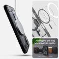 ACS08078 - iPhone 16 Plus Case Ultra Hybrid Zero One (MagFit) in Zero One magfit. reimagine the way you snap into reality. Magfit accessories not included.