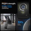 ACS06594 - iPhone 15 Pro Max Case Tough Armor (MagFit) in black even more magfit strength. stronger magnets for better magsafe connectivity.
