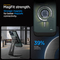 ACS06596 - iPhone 15 Pro Max Case Tough Armor (MagFit) in abyss green even more magfit strength. stronger magnets for better magsafe connectivity.