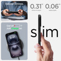 ACS08186 - iPhone 16 Case Thin Fit (MagFit) in Black optimal slimess. out of battery? just charge on. 0.31